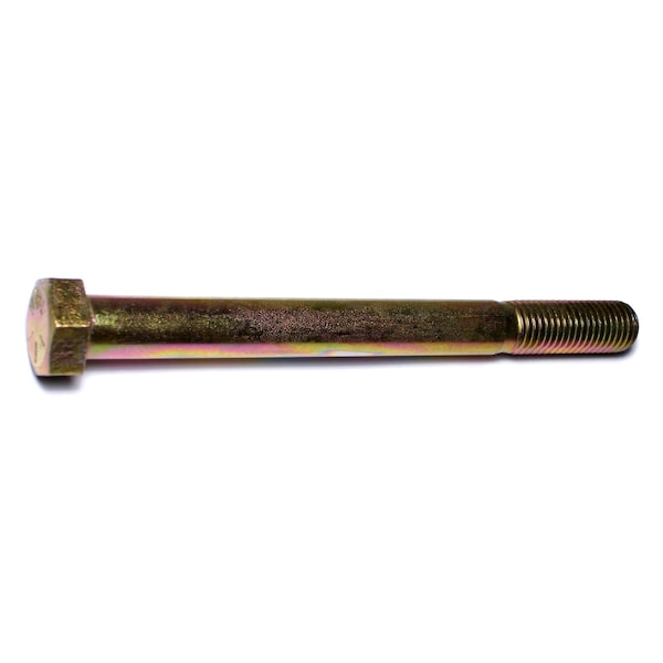 Midwest Fastener Grade 8, 3/4"-10 Hex Head Cap Screw, Zinc Yellow Steel, 8 in L, 10 PK 00803 - main